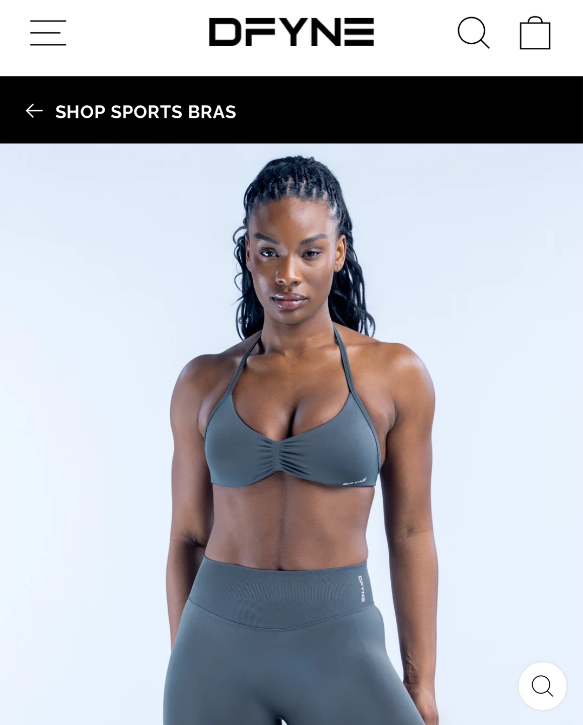 BRAND NEW DFYNE Impact - S, Slate Grey set