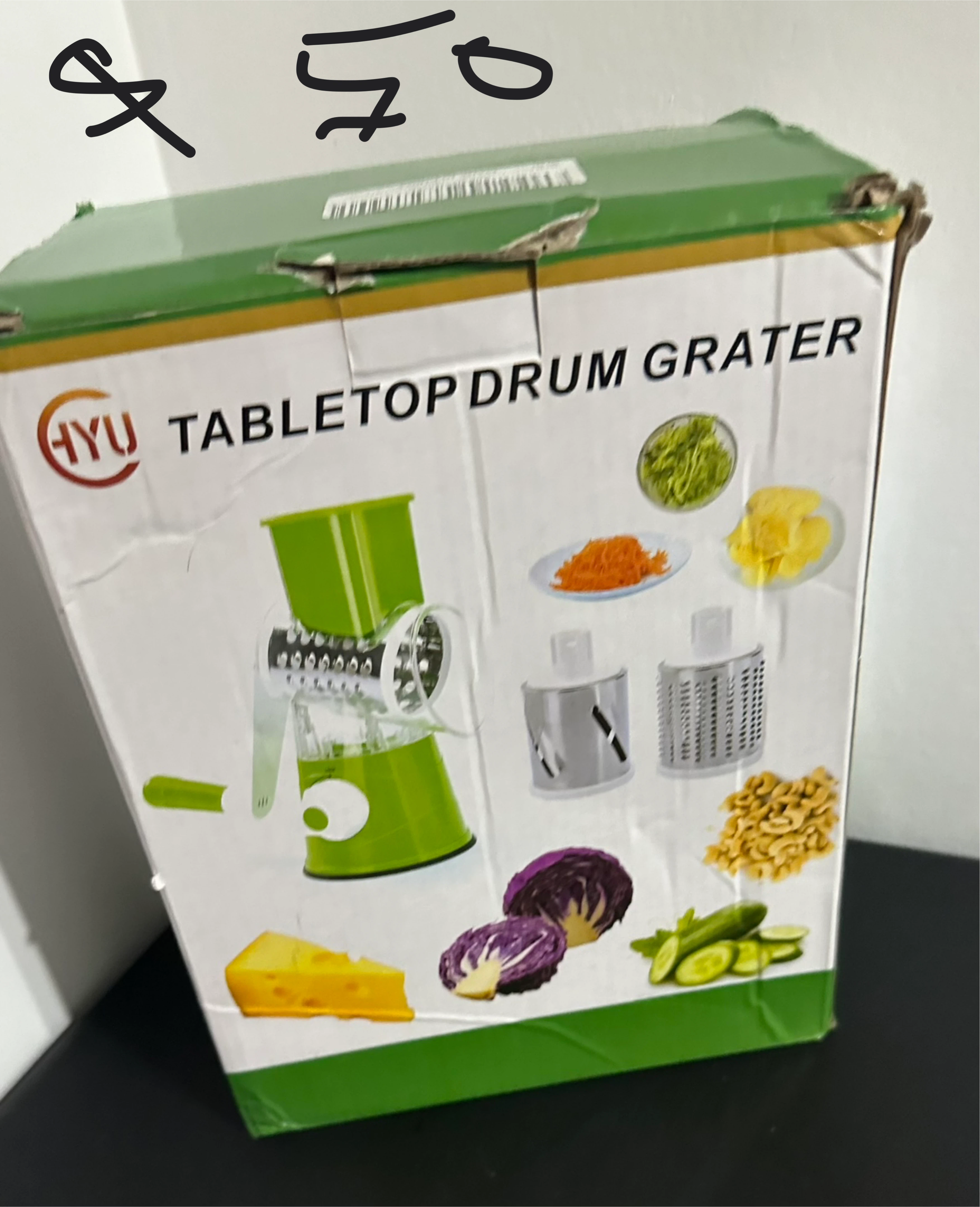 Hyu Tabletop Drum Grater - photo 5