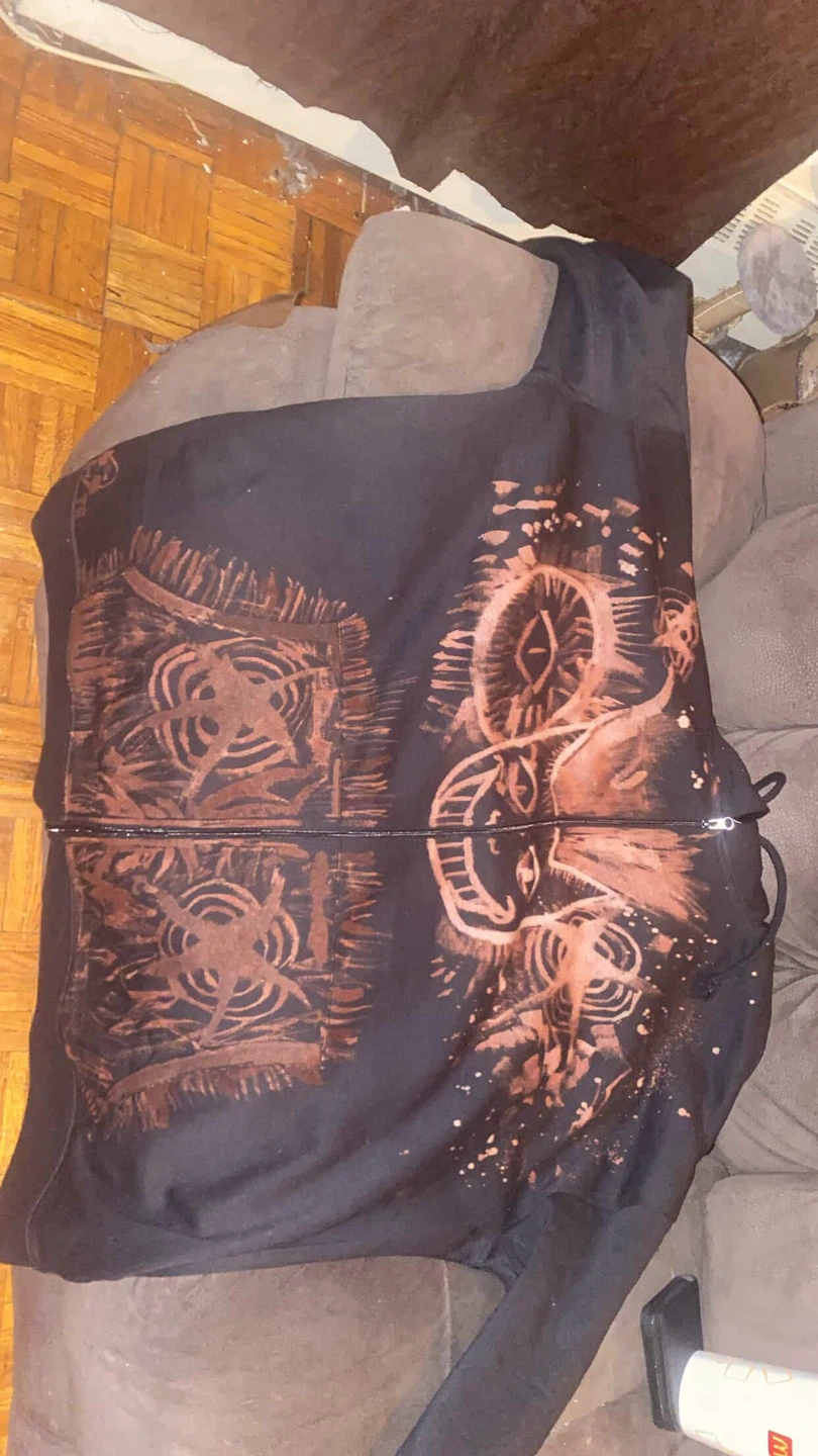 Customizable bleach hoodies