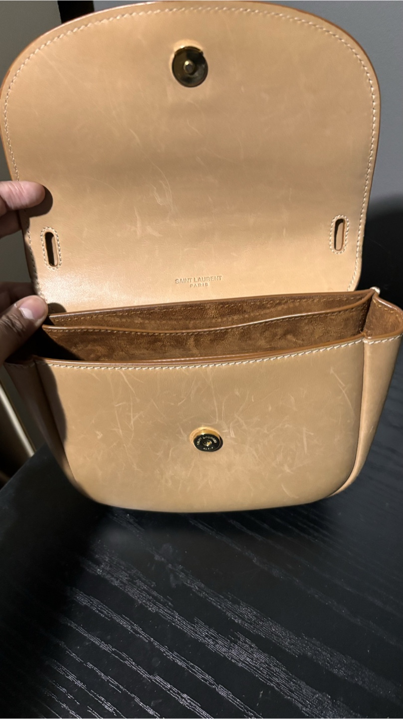 YSL Kaia leather cross body bag *no leather strap* - photo 4