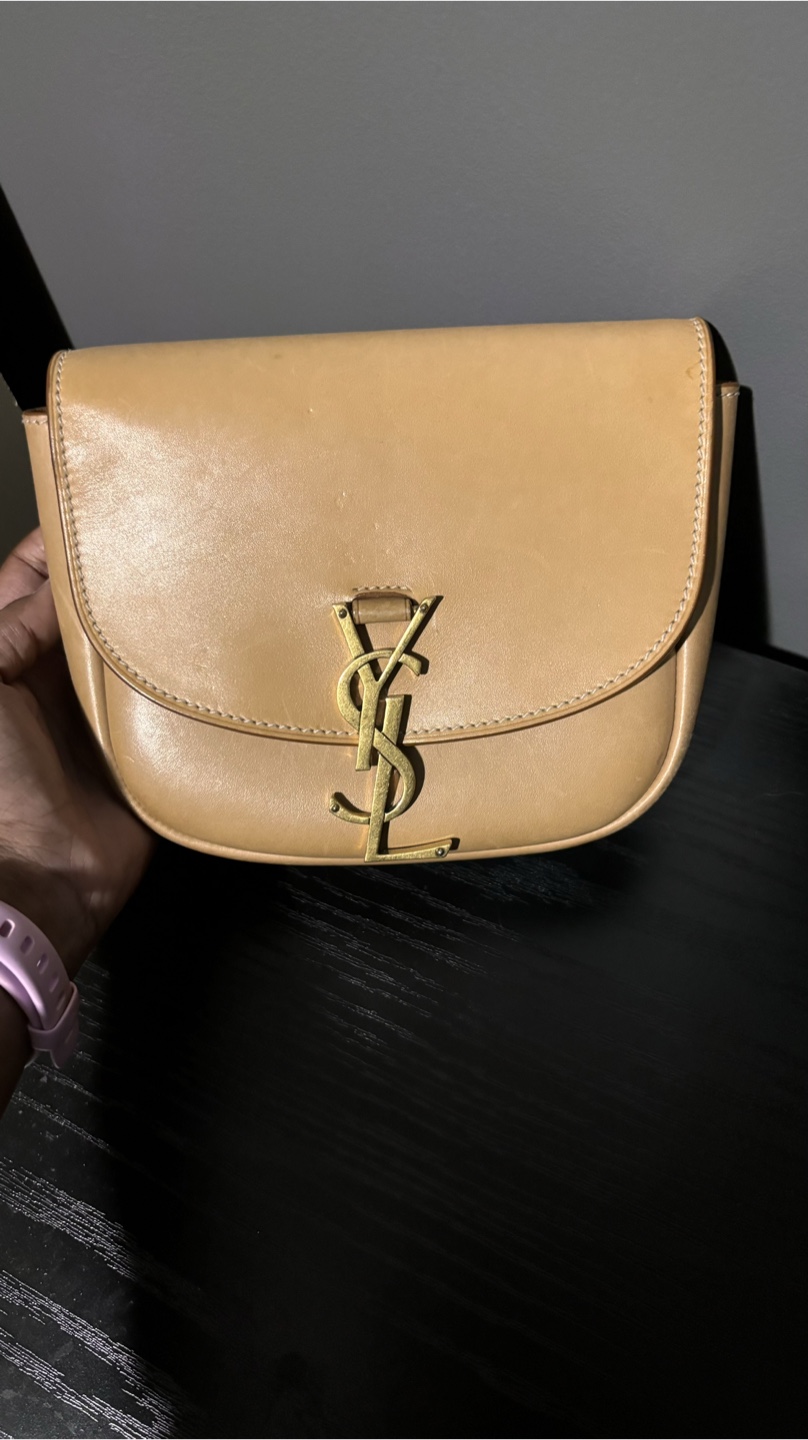 YSL Kaia leather cross body bag *no leather strap*