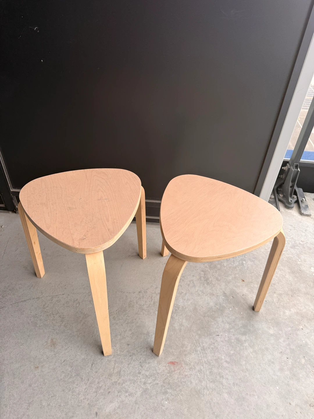 IKEA KYRRE Stool, Set of 2, Birch
