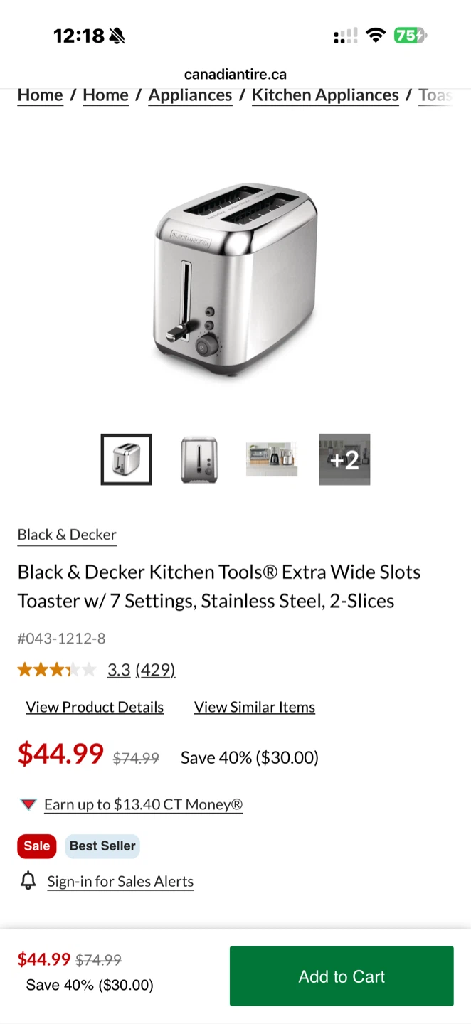 Black & Decker 2-Slice Toaster - photo 3