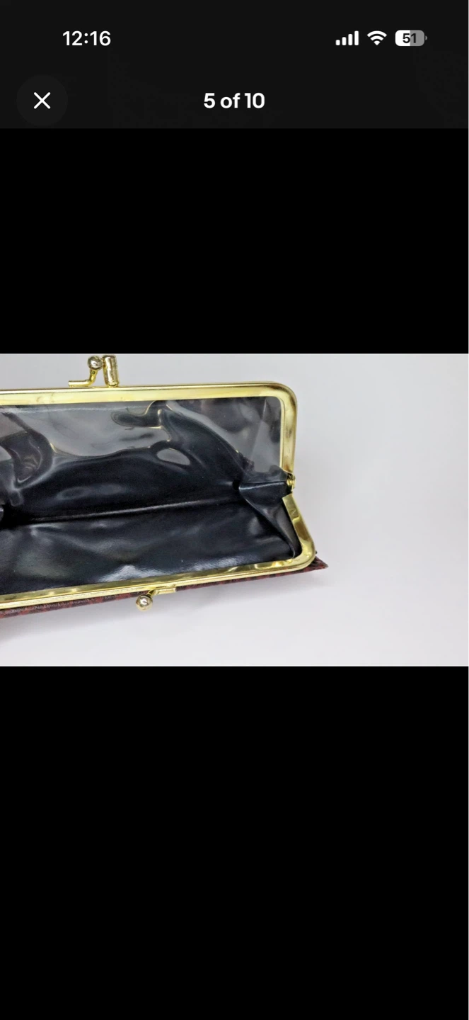 Vintage Winfield Classic Genuine Leather Burgundy Wallet - photo 4