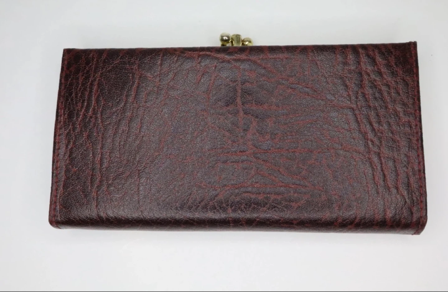 Vintage Winfield Classic Genuine Leather Burgundy Wallet
