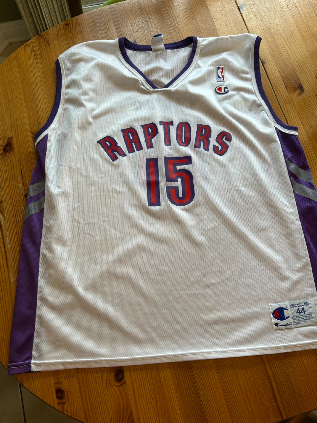 Champion Toronto Raptors Vince Carter Jersey