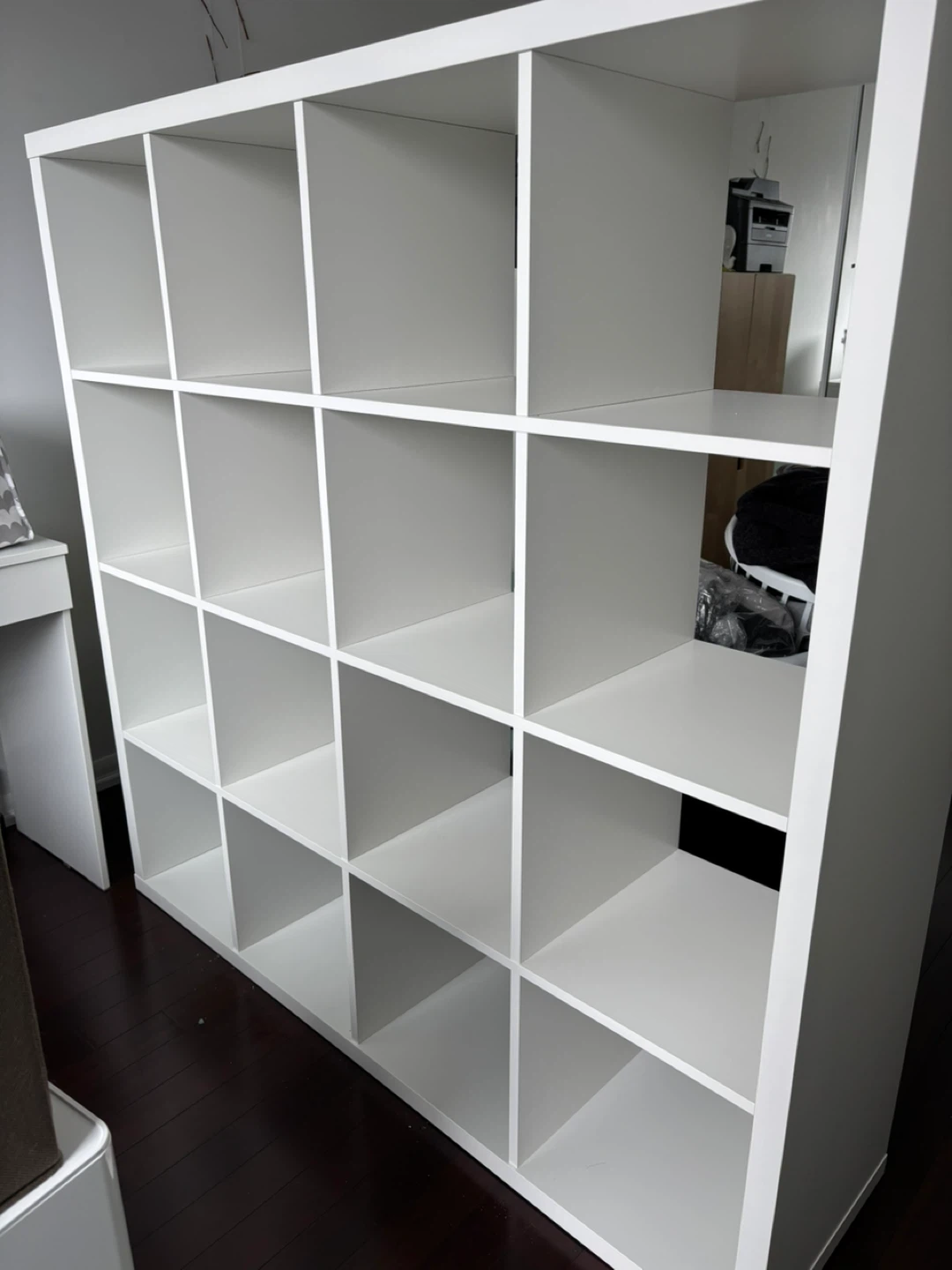 White 4x4 Cube Storage Unit - photo 3