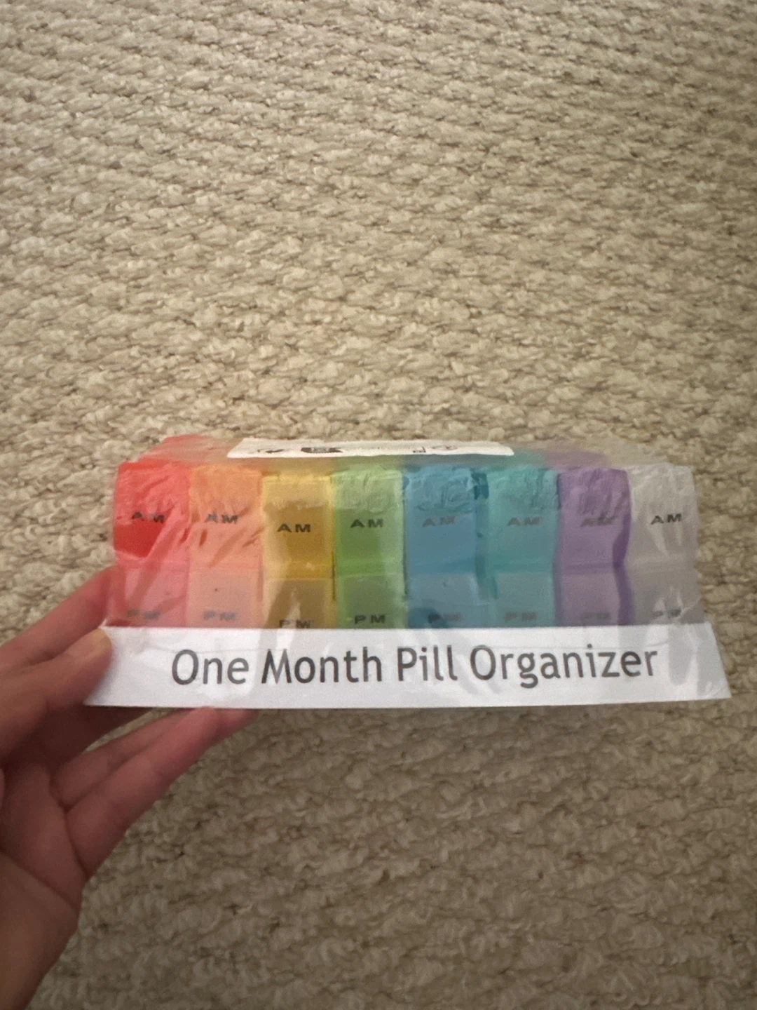 One Month Pill Organizer