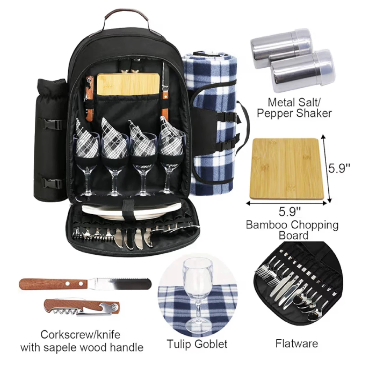 Sunflora Picnic Backpack- NWT