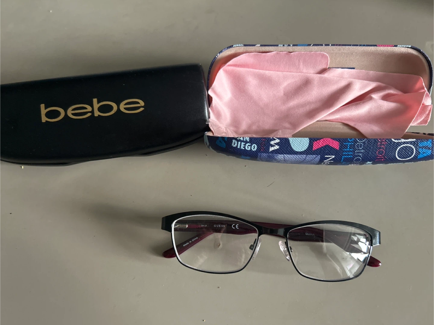 Bebe Eyeglasses with Case