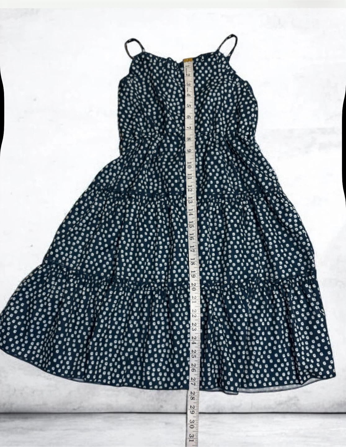 SHEIN Girls Floral Tiered Midi Dress - Size 9Y