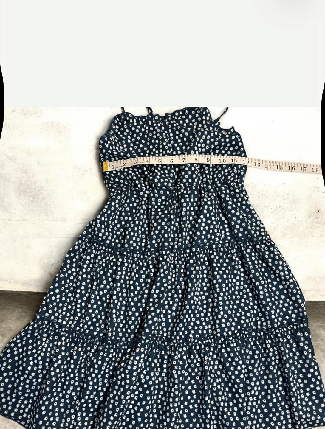 SHEIN Girls Floral Tiered Midi Dress - Size 9Y - photo 2