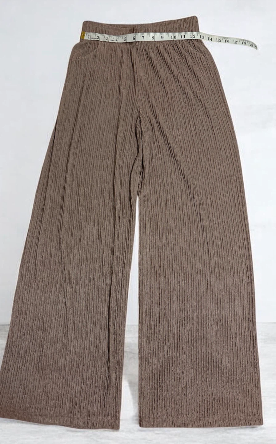 Love Poem Ribbed Knit Sleeveless Top & Wide Leg Pants Set - photo 4