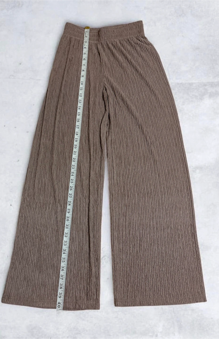Love Poem Ribbed Knit Sleeveless Top & Wide Leg Pants Set - photo 3