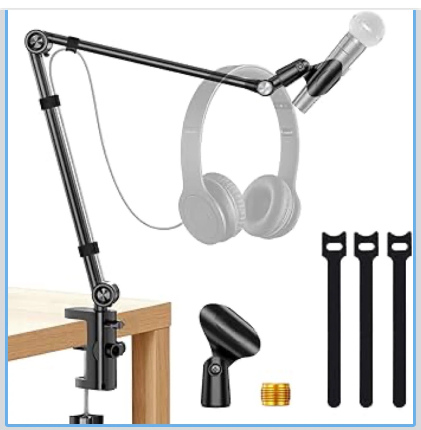 Adjustable Microphone Boom Arm Stand