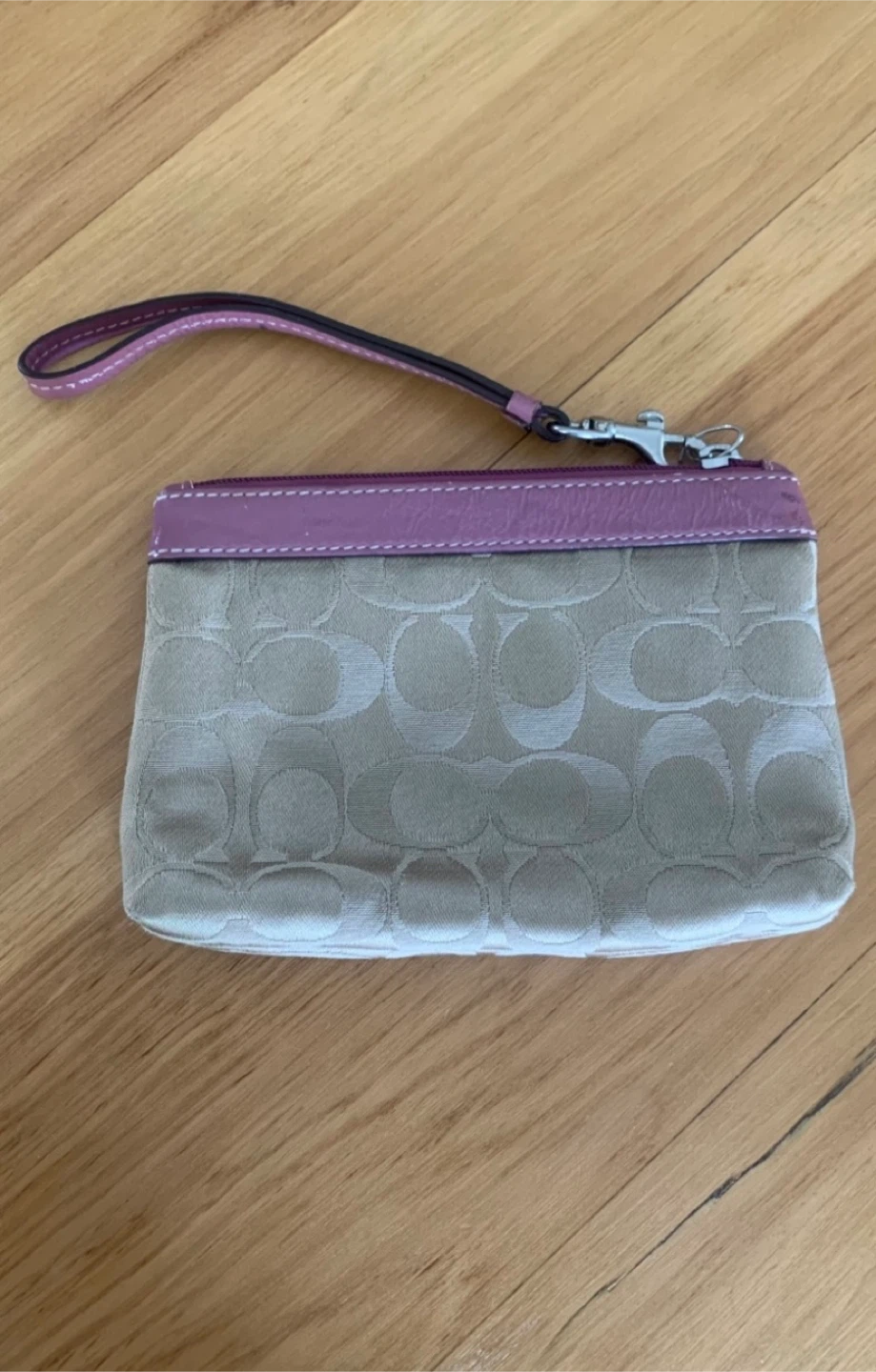 Coach Signature Canvas Wristlet - photo 2
