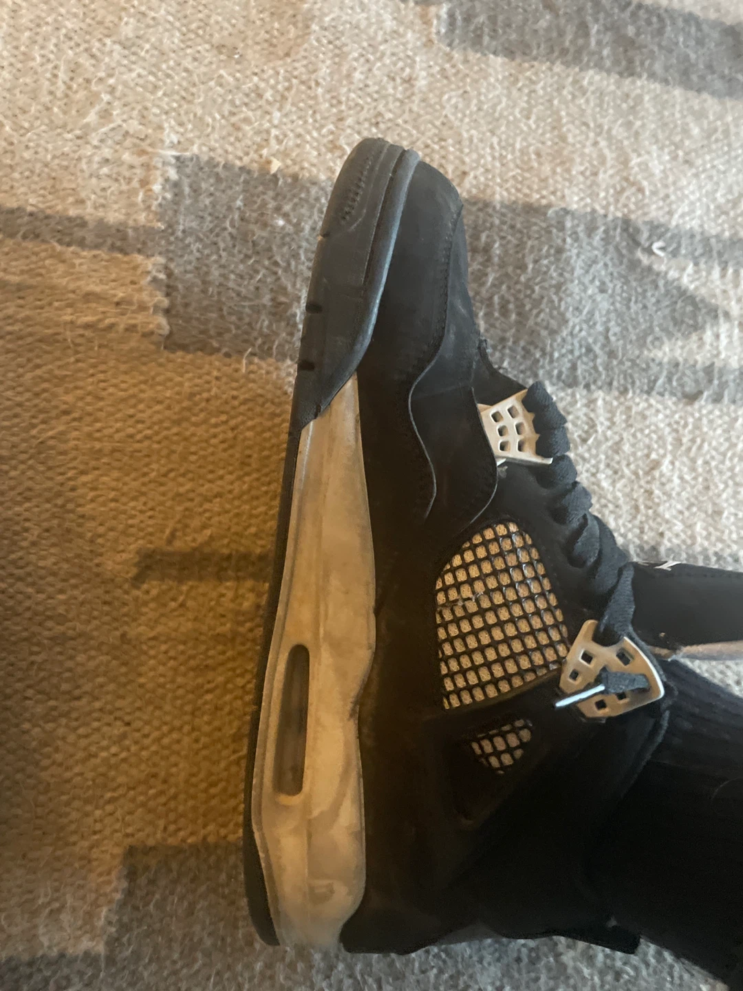 air jordan 4 white thunder - photo 3