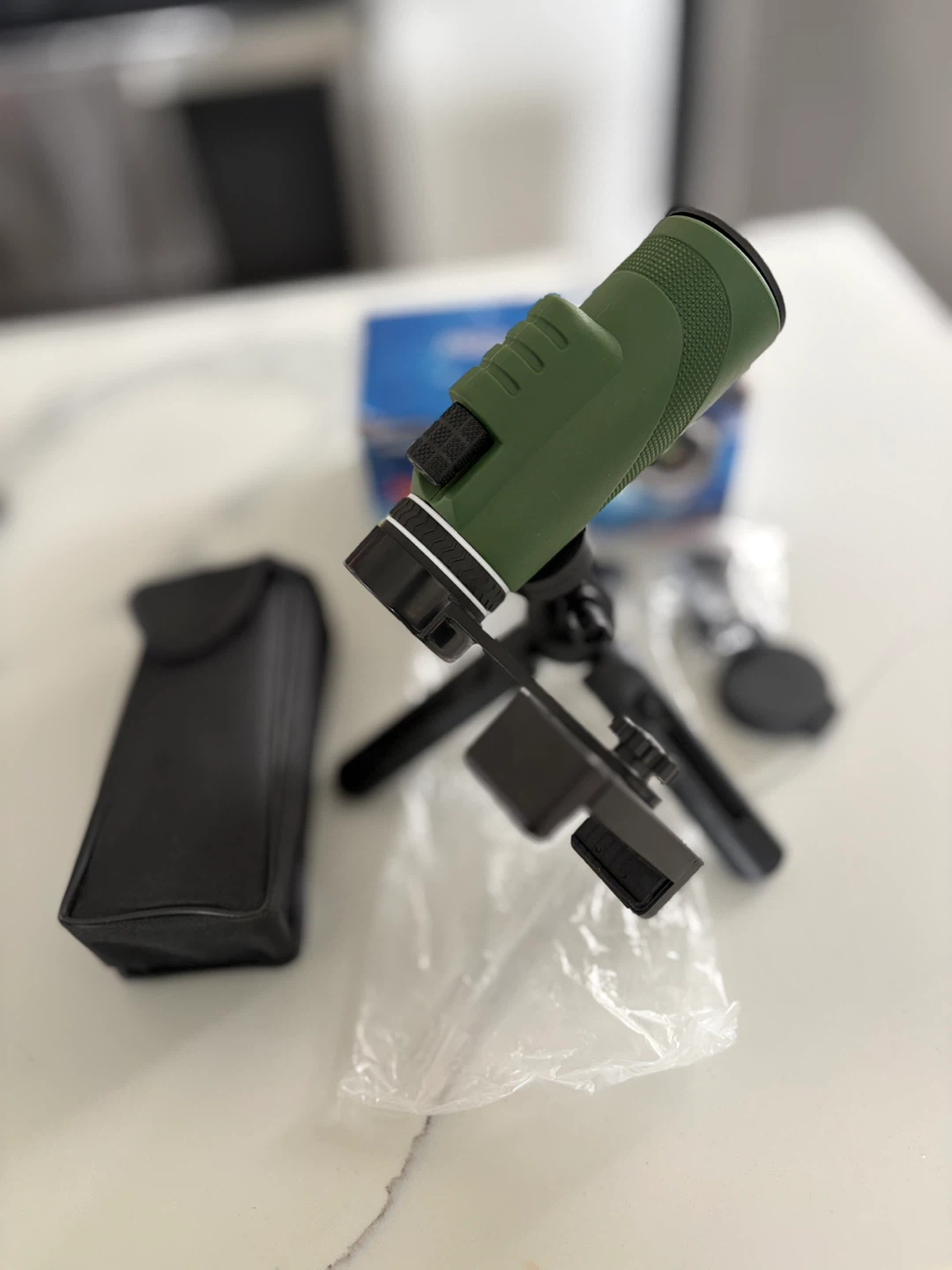 Monocular Telescope Set with Tripod and Phone Mount - photo 2