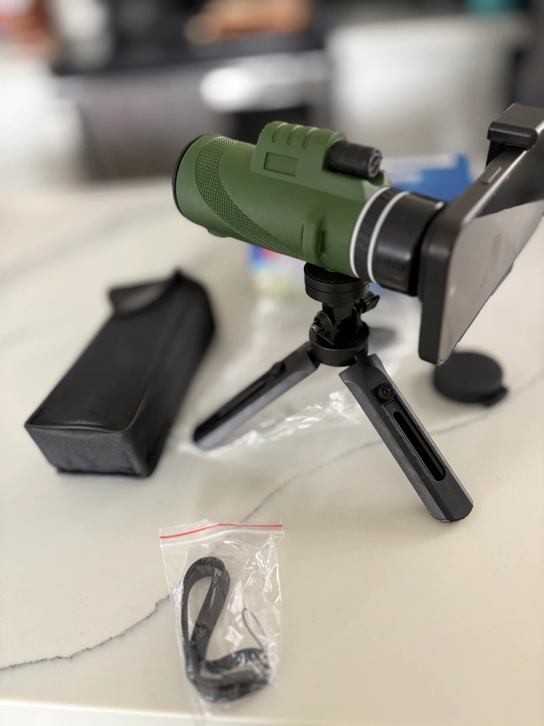 Monocular Telescope Set with Tripod and Phone Mount - photo 3