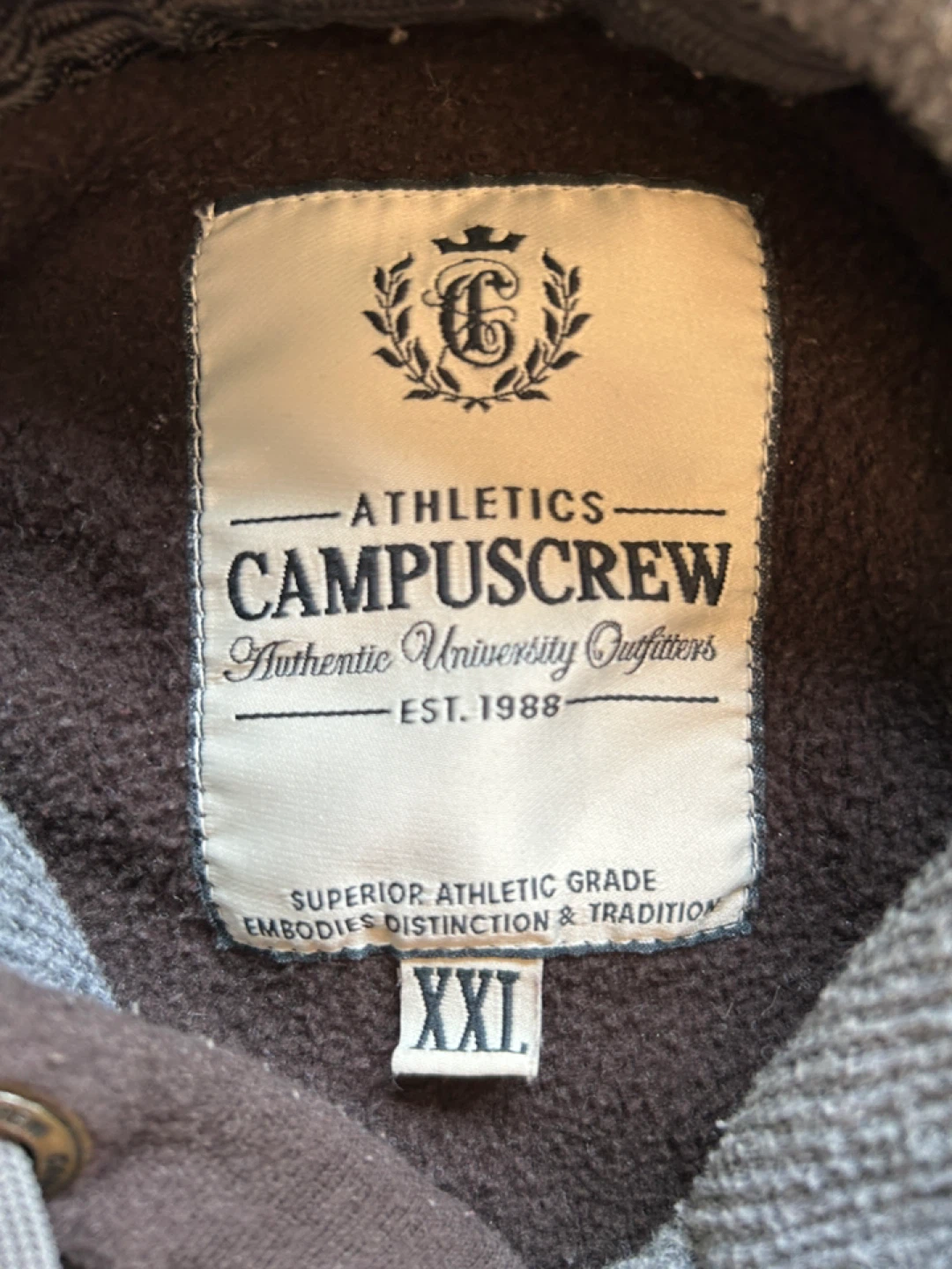 Campus Crew Texas 1883 Hoodie XXL - photo 2