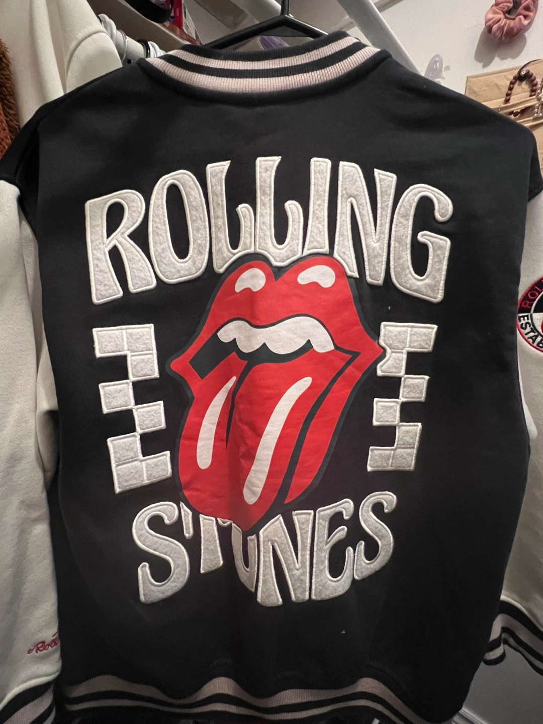 ZARA Rolling Stones Varsity Jacket Size 11-12 Years