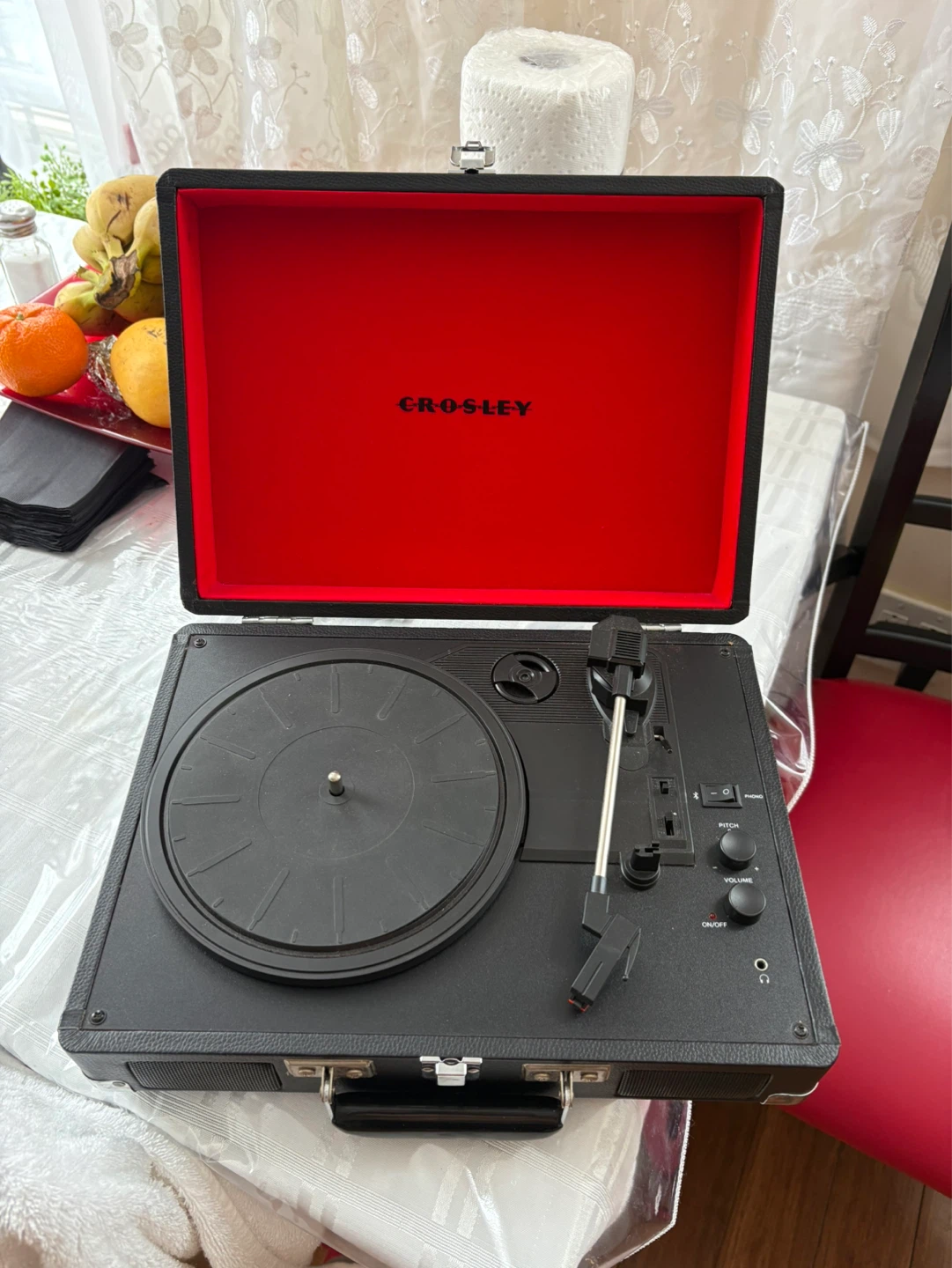 Crosley CR8005DJ Turntable Record Player