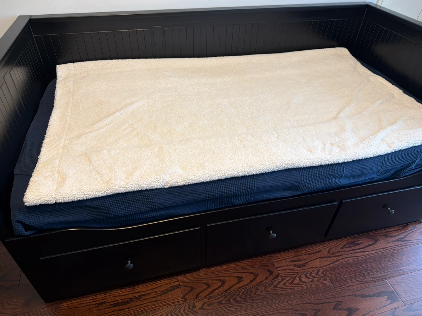 Black-brown Daybed with 3 Drawers - photo 2