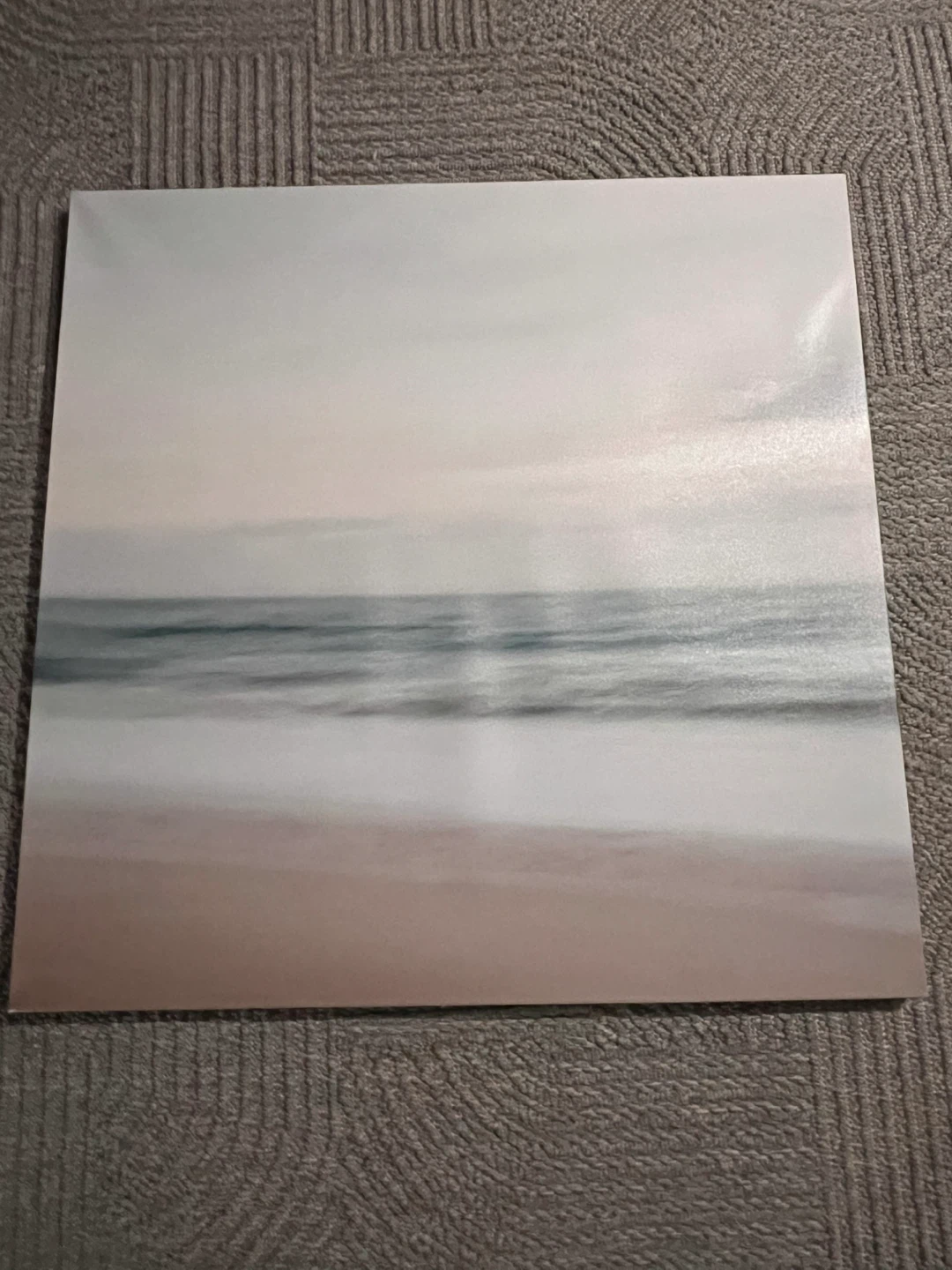 Abstract Beach Scene Canvas Print