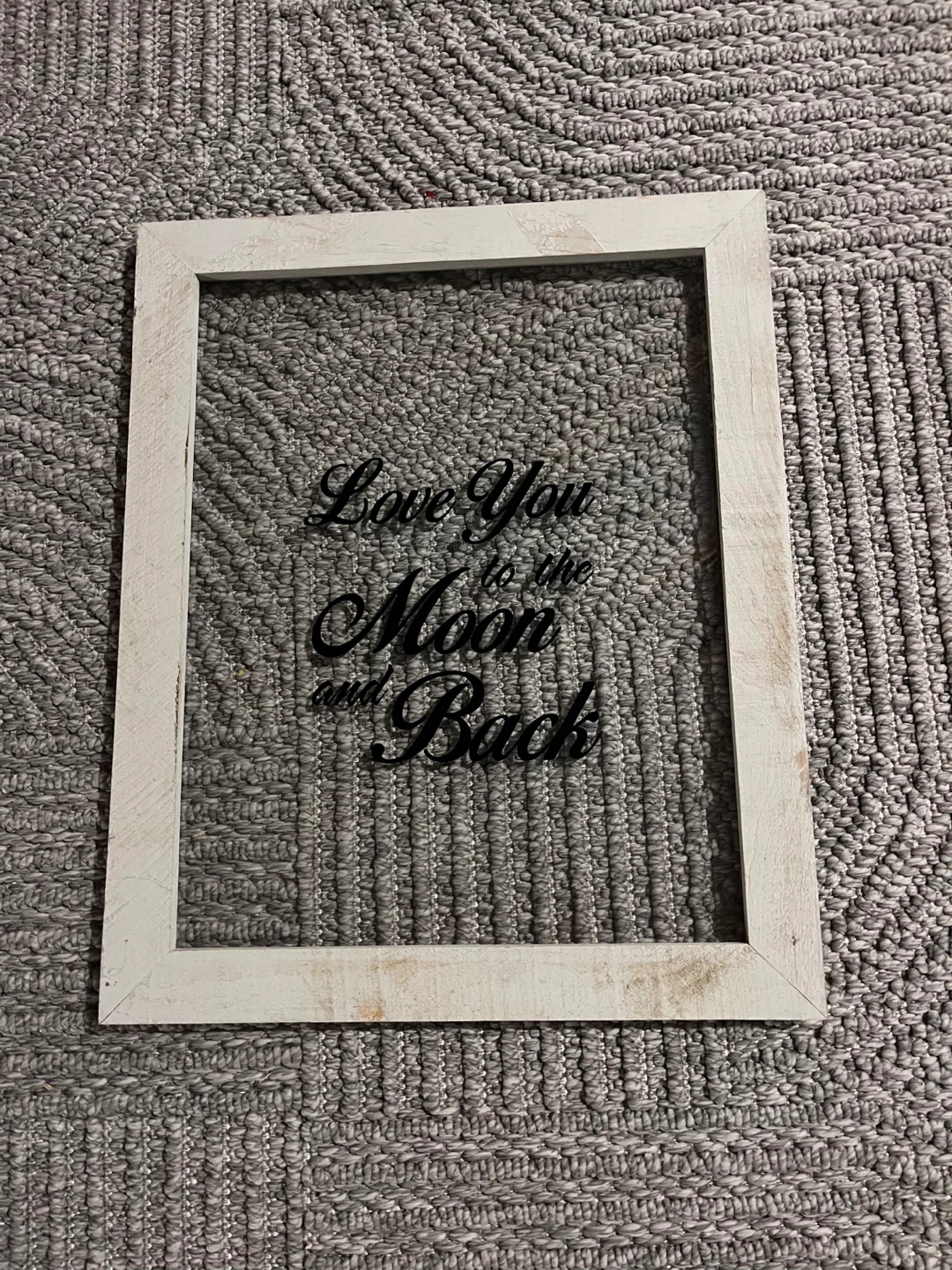 Love You to the Moon and Back Framed Art - photo 2