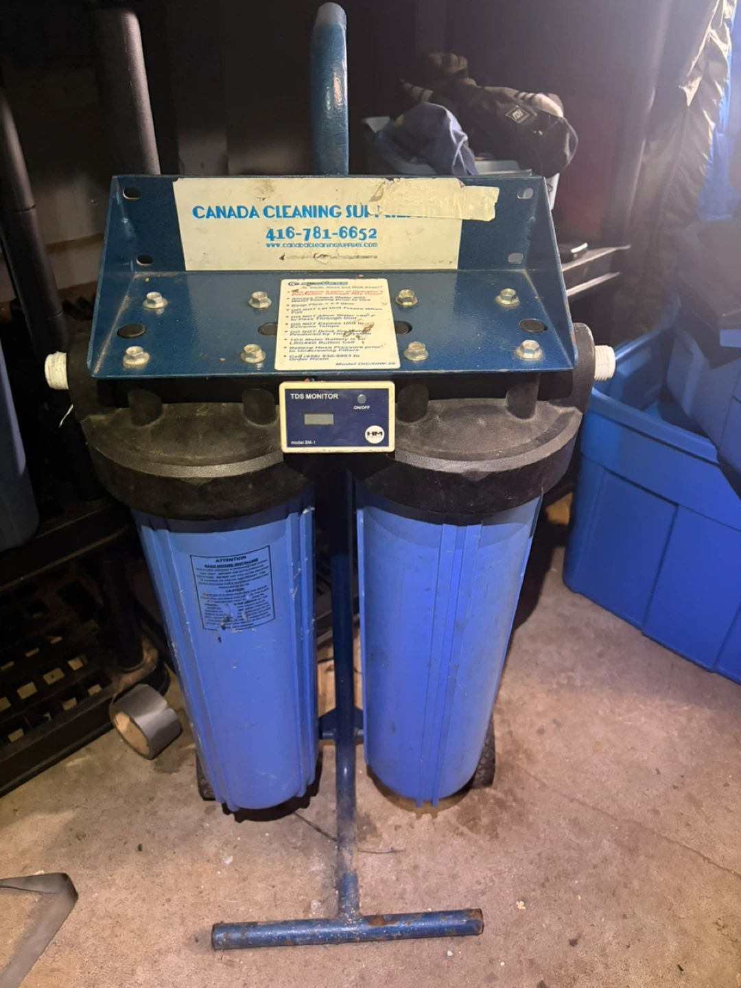 Water Filter System with TDS Monitor