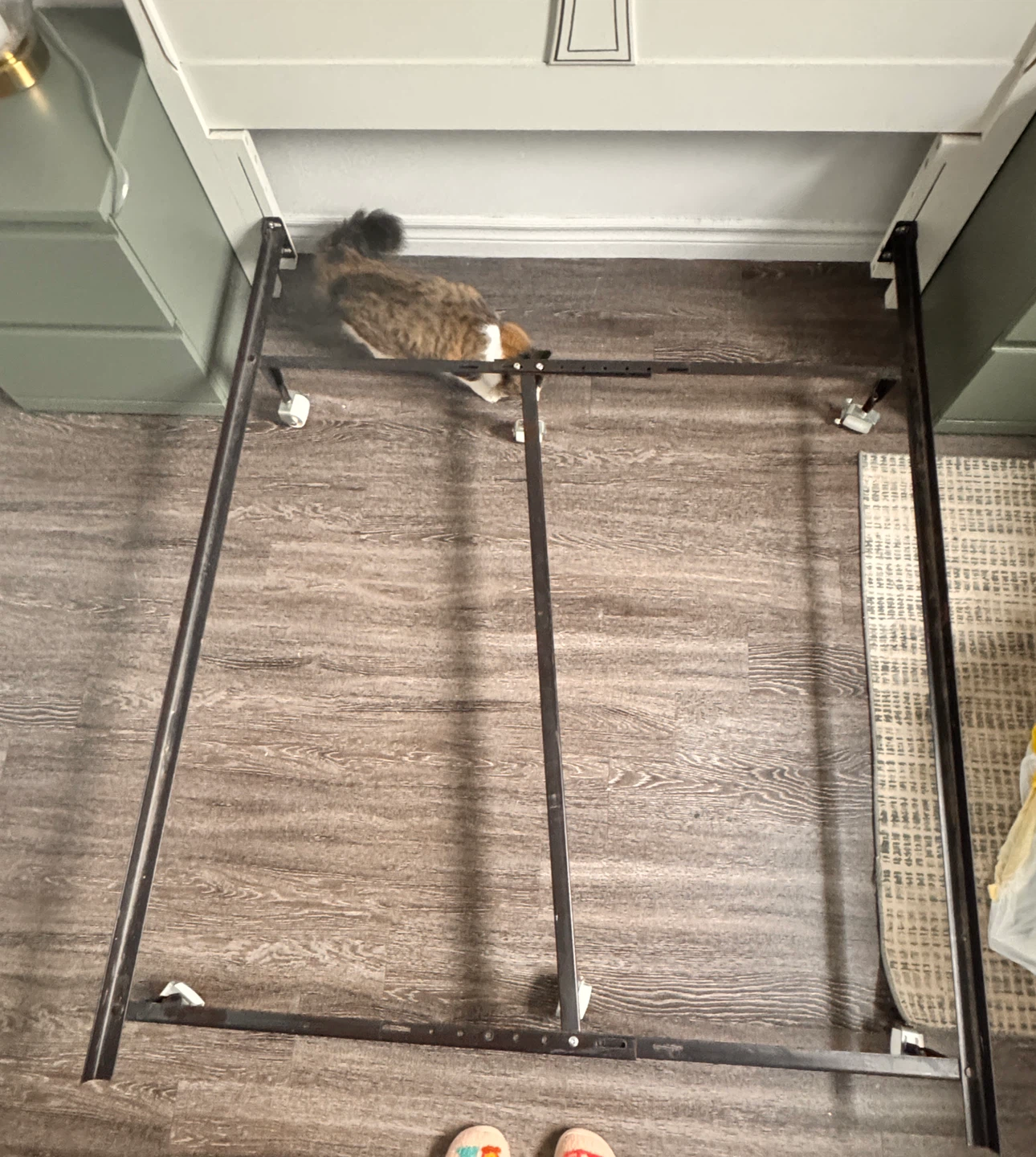 Metal Bed Frame with Headboard - photo 3