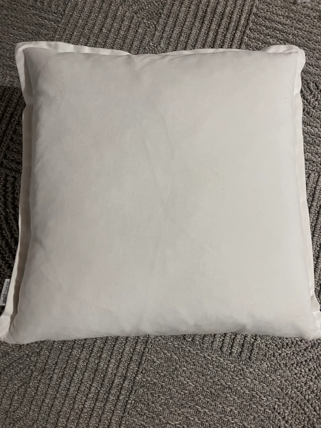 Two White Throw Pillows - photo 2