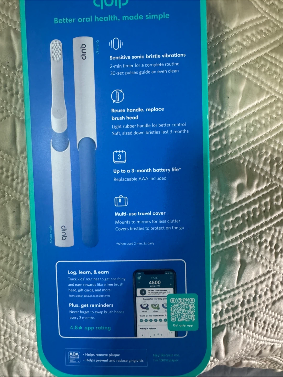 Quip Kids Sonic Toothbrush - photo 2