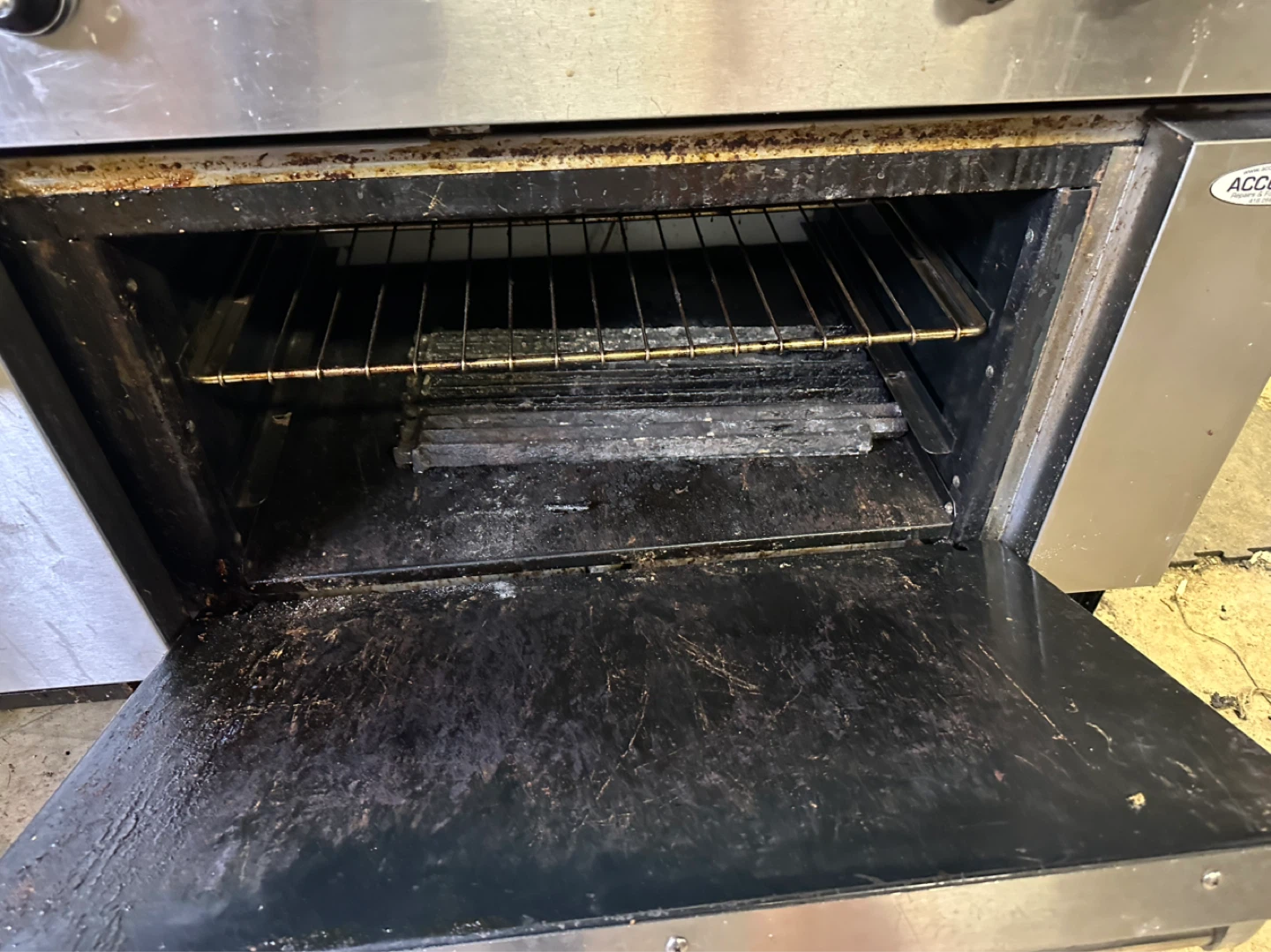 American Range Commercial Gas Range with Griddle and Oven - photo 5