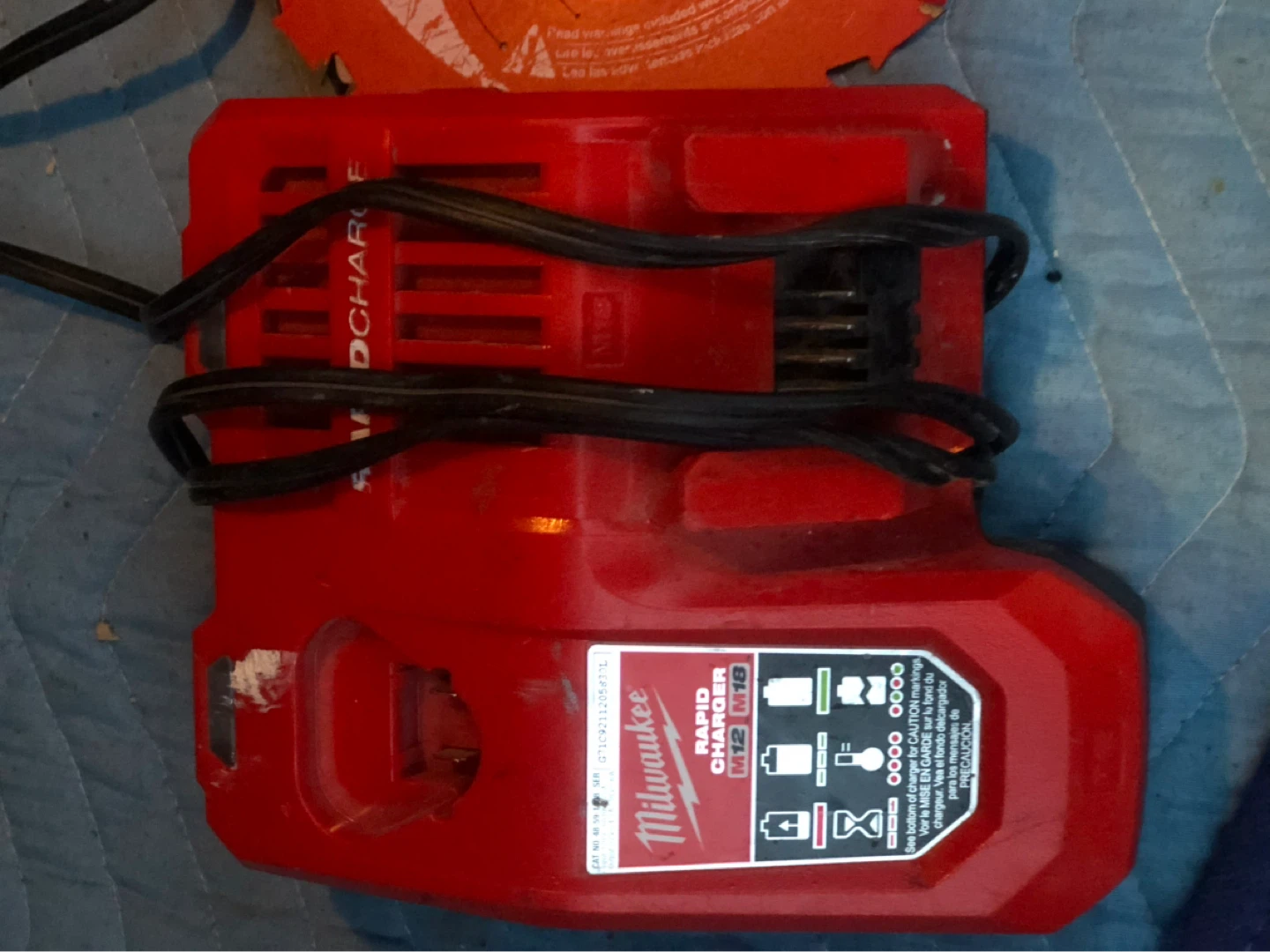 Milwaukee Rapid Charger M18 REDLITHIUM XC5.0