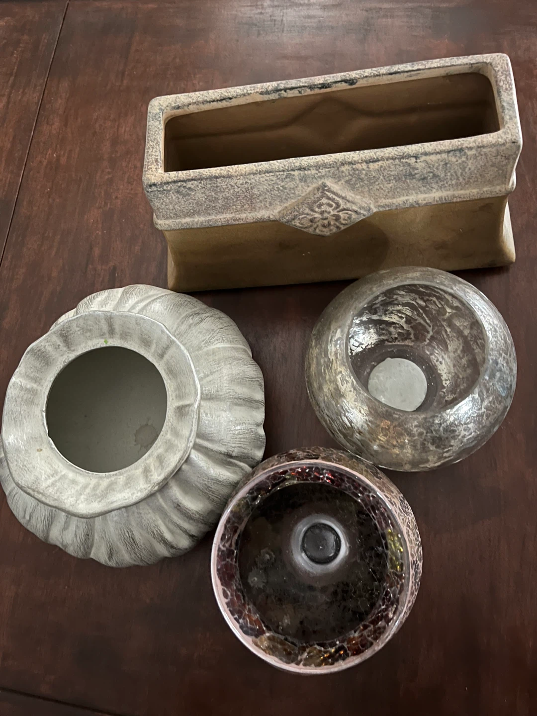 Assorted Decorative Vases and Planter - photo 5