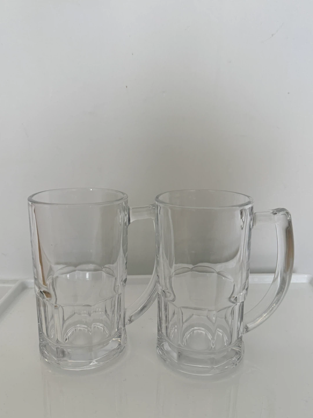[Set of 2] Heavy Duty Glass Beer Mugs - photo 4