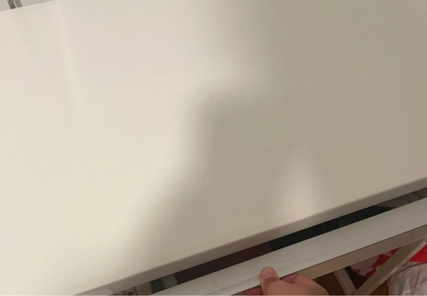 White Desk with Two Drawers - photo 3