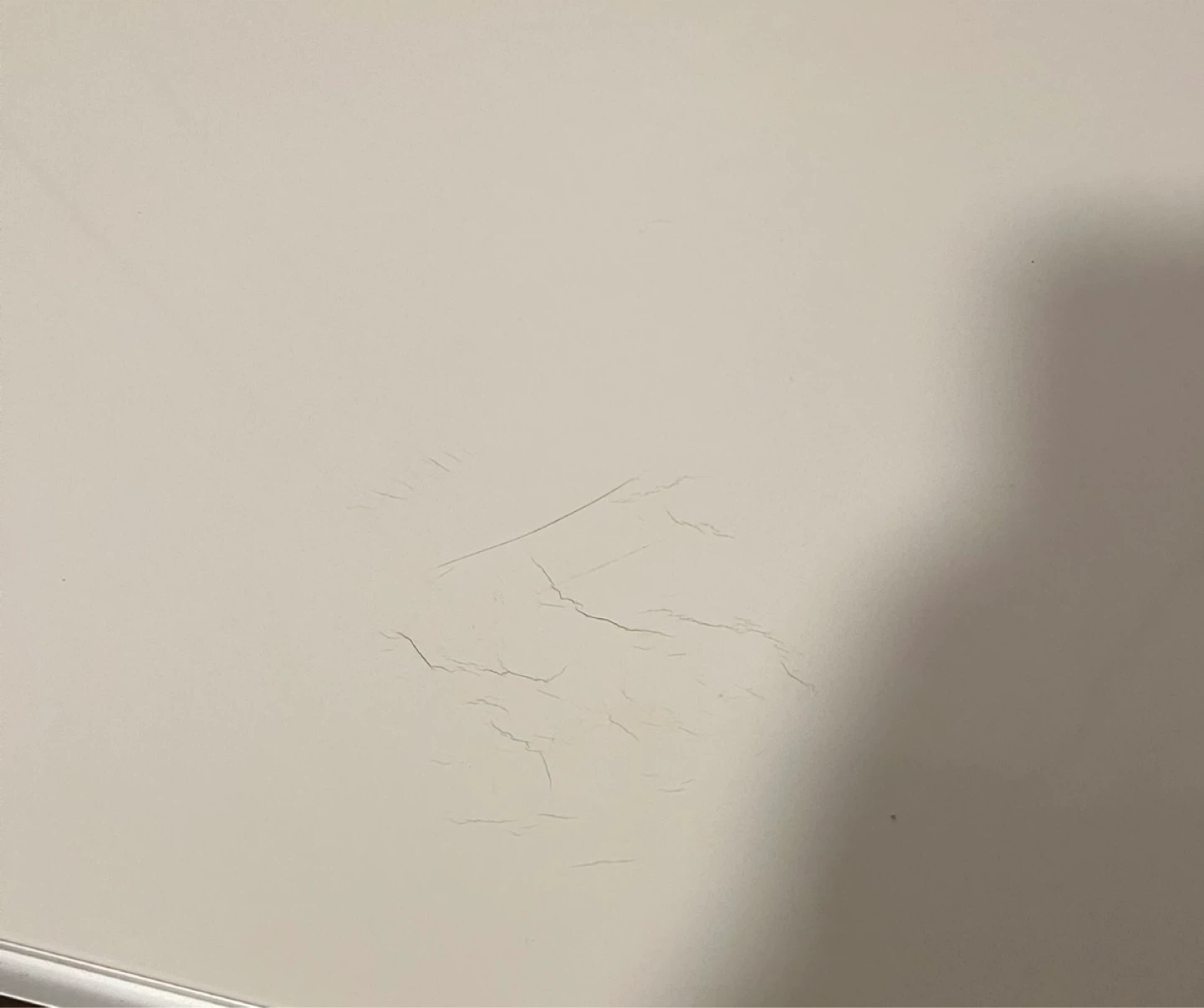 White Desk with Two Drawers - photo 2