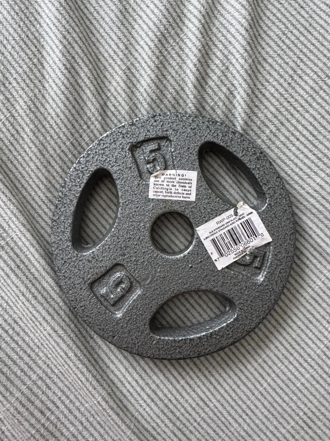 BRAND NEW 5lb Weight Plate - photo 2
