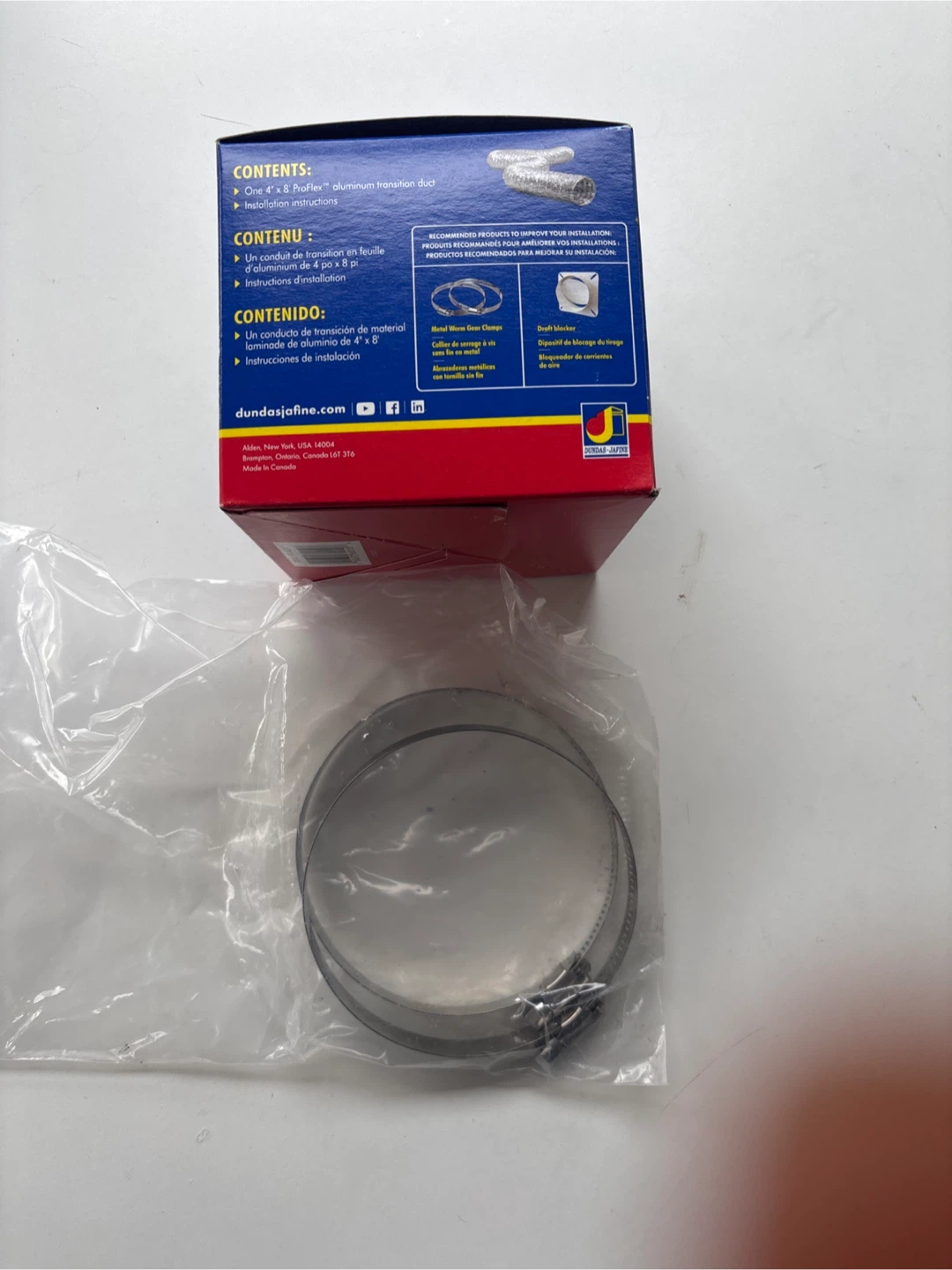 ProFlex Dryer Vent Duct 4" x 8" - photo 3