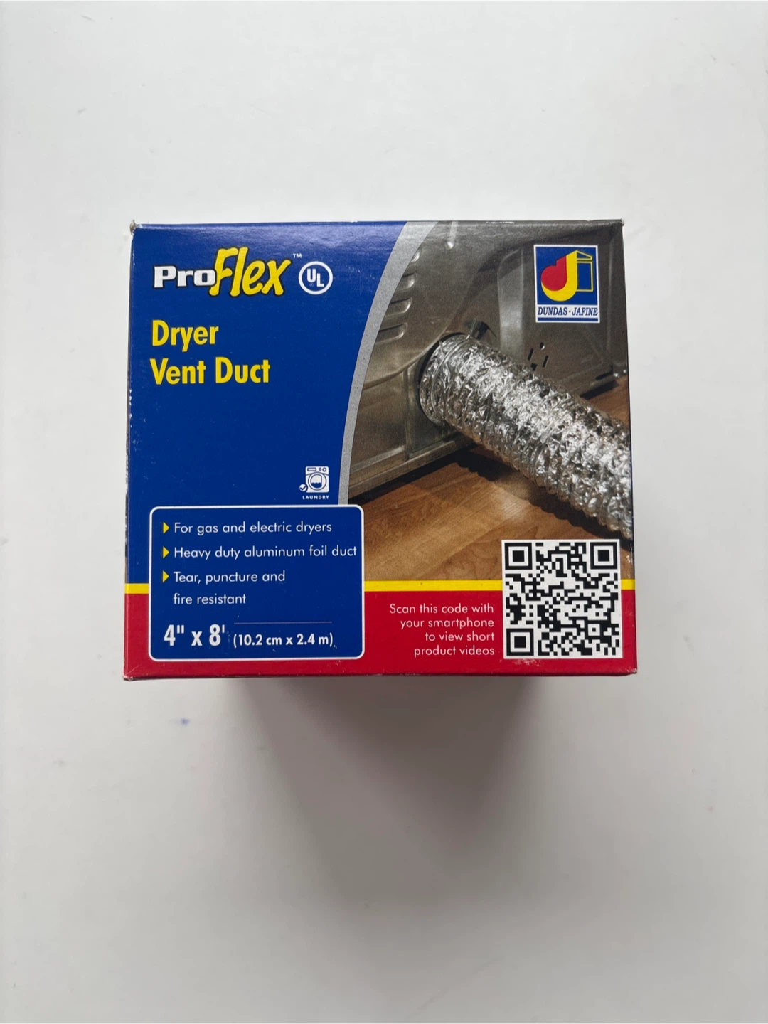 ProFlex Dryer Vent Duct 4" x 8"