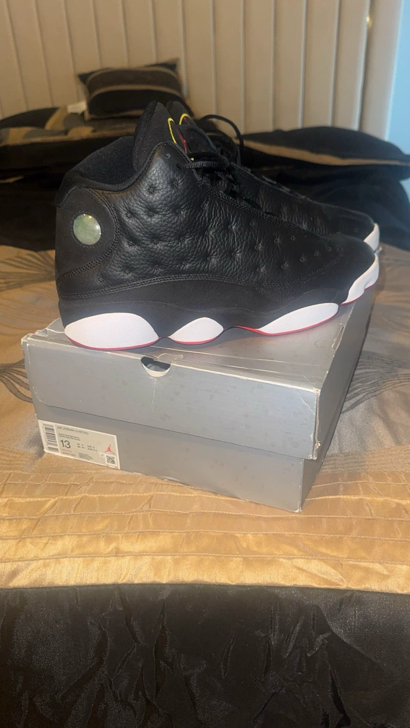 Air Jordan 13 Retro Black/Red Men's Shoes Size 13 - photo 2