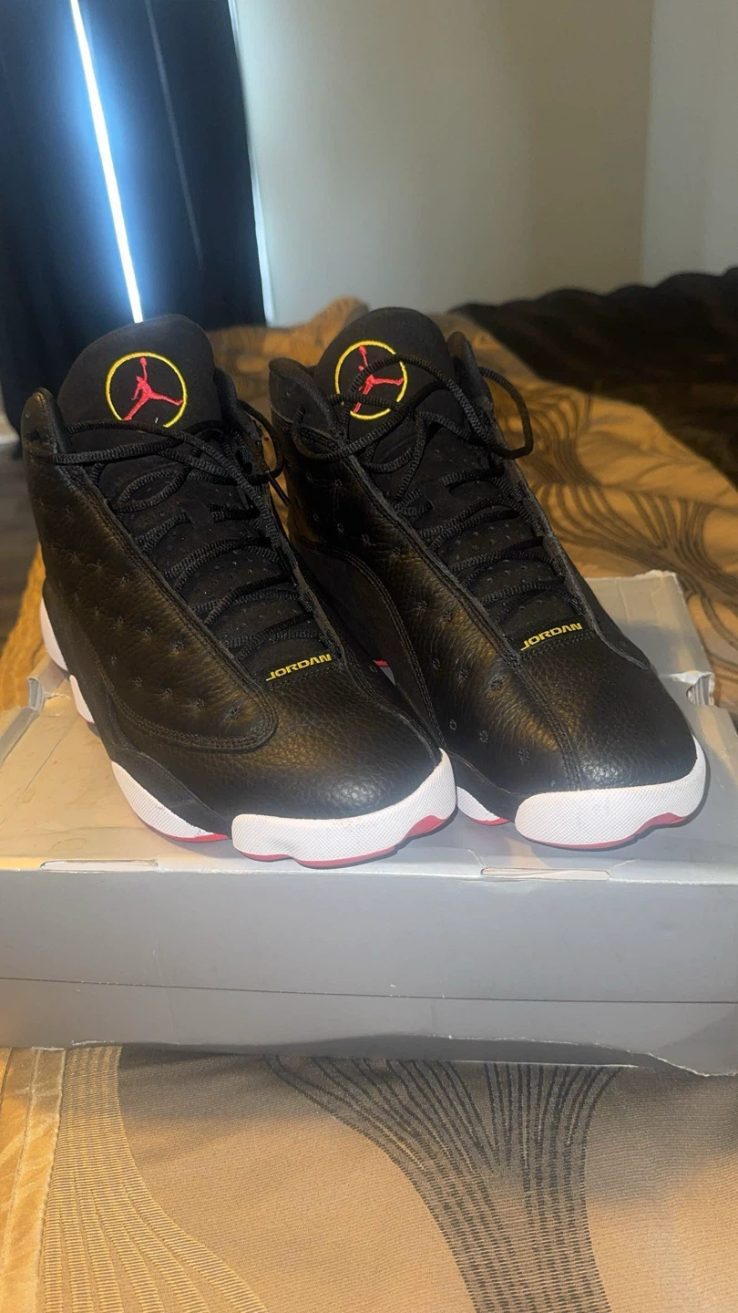 Air Jordan 13 Retro Black/Red Men's Shoes Size 13