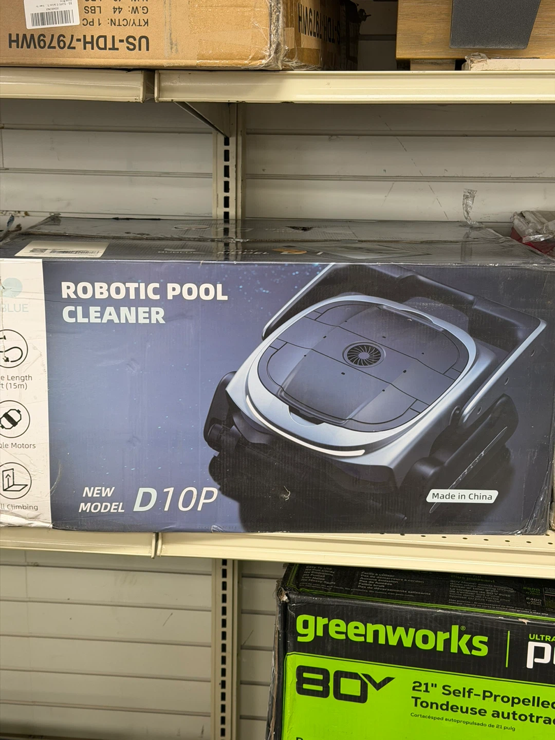 BUBLUE D10P Robotic Pool Cleaner