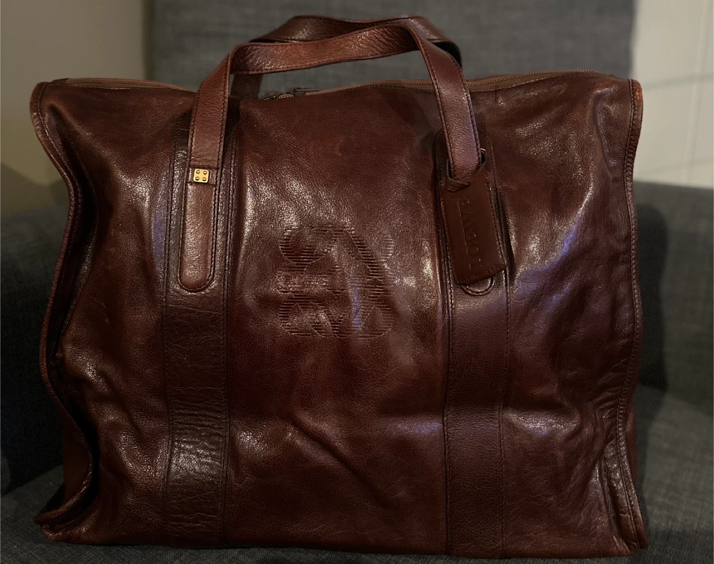 Loewe Leather Duffle Bag