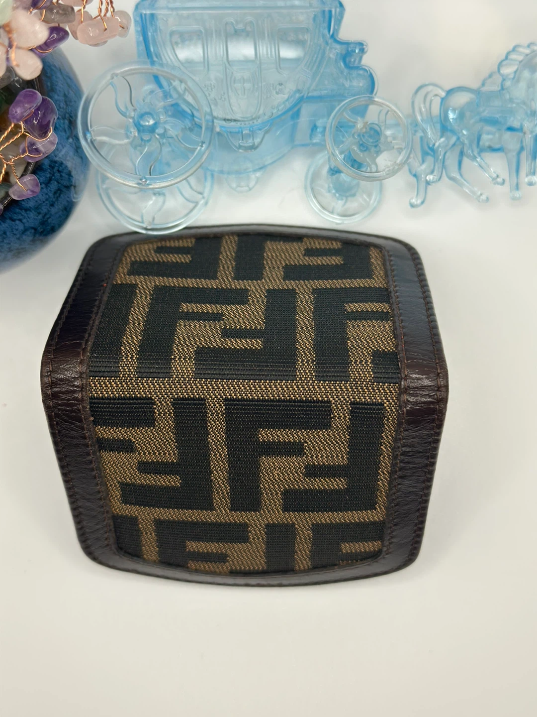 Fendi Zucca Canvas & Leather coin  Wallet - photo 3