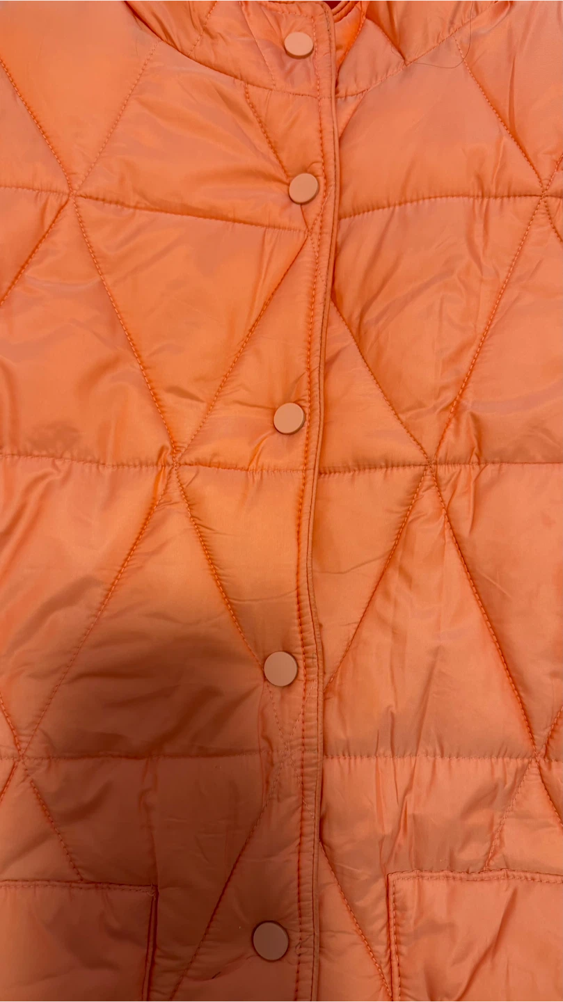 Quilted Hooded Jacket - Pink - photo 5