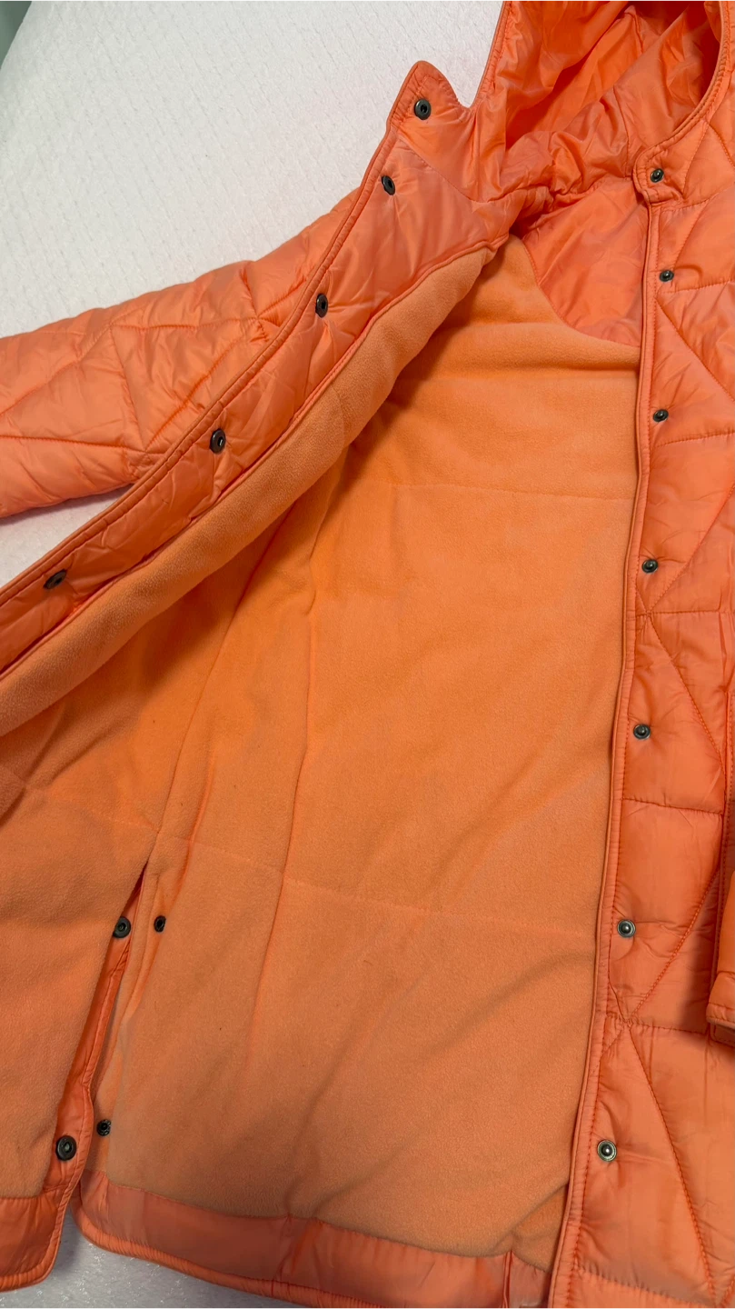 Quilted Hooded Jacket - Pink - photo 4