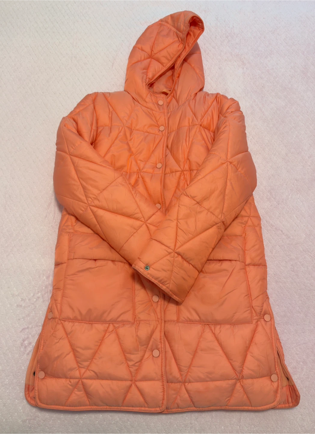 Quilted Hooded Jacket - Pink